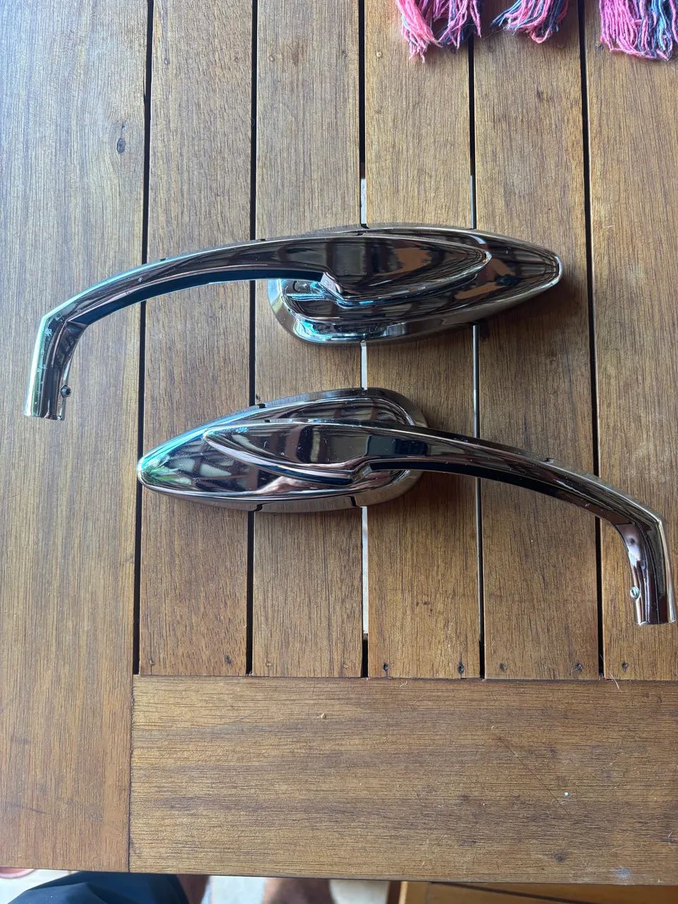 Retrovisor Harley Davidson cromado - Foto 2