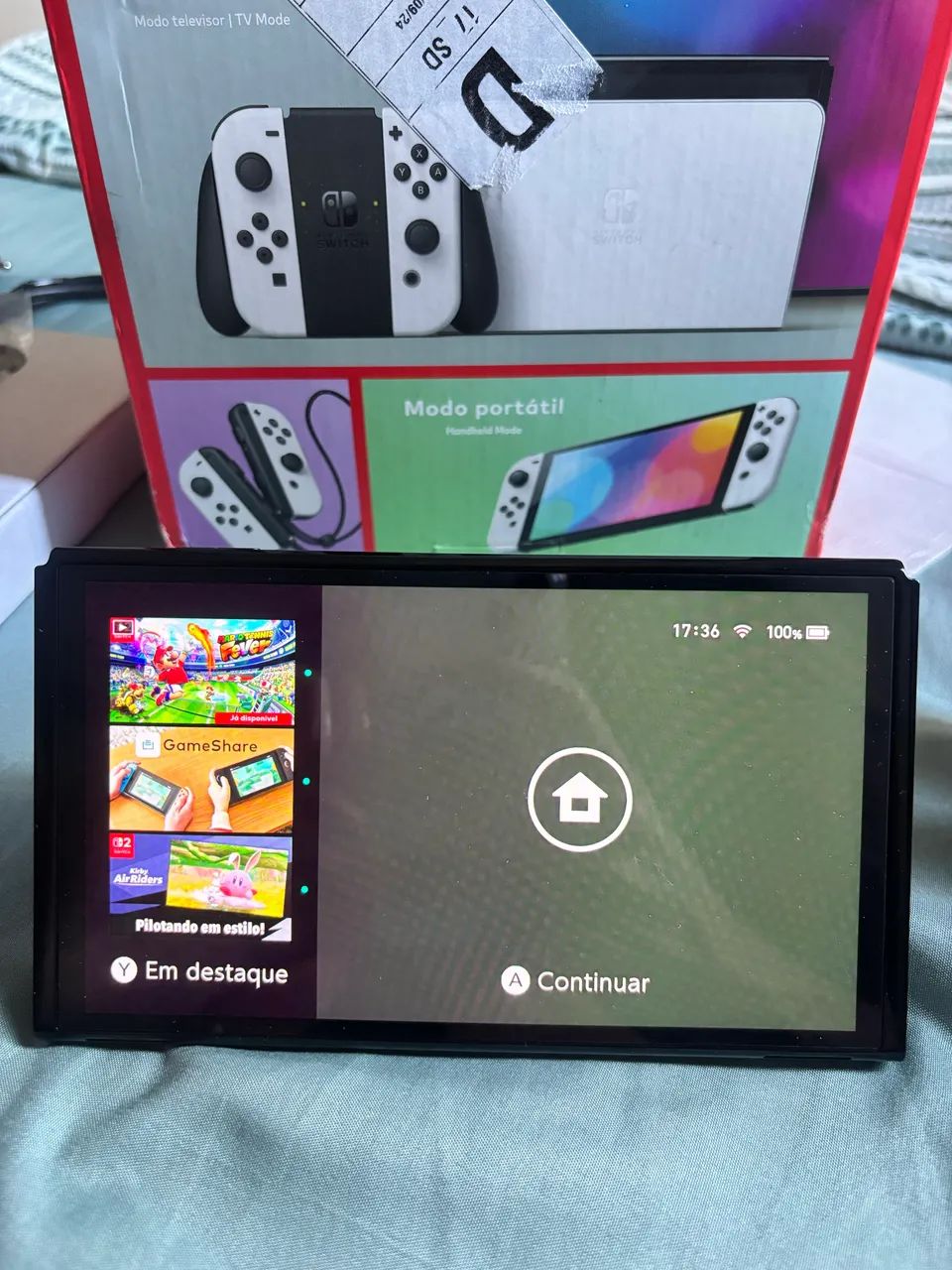 Nintendo Switch OLED 64gb Completo - Foto 5