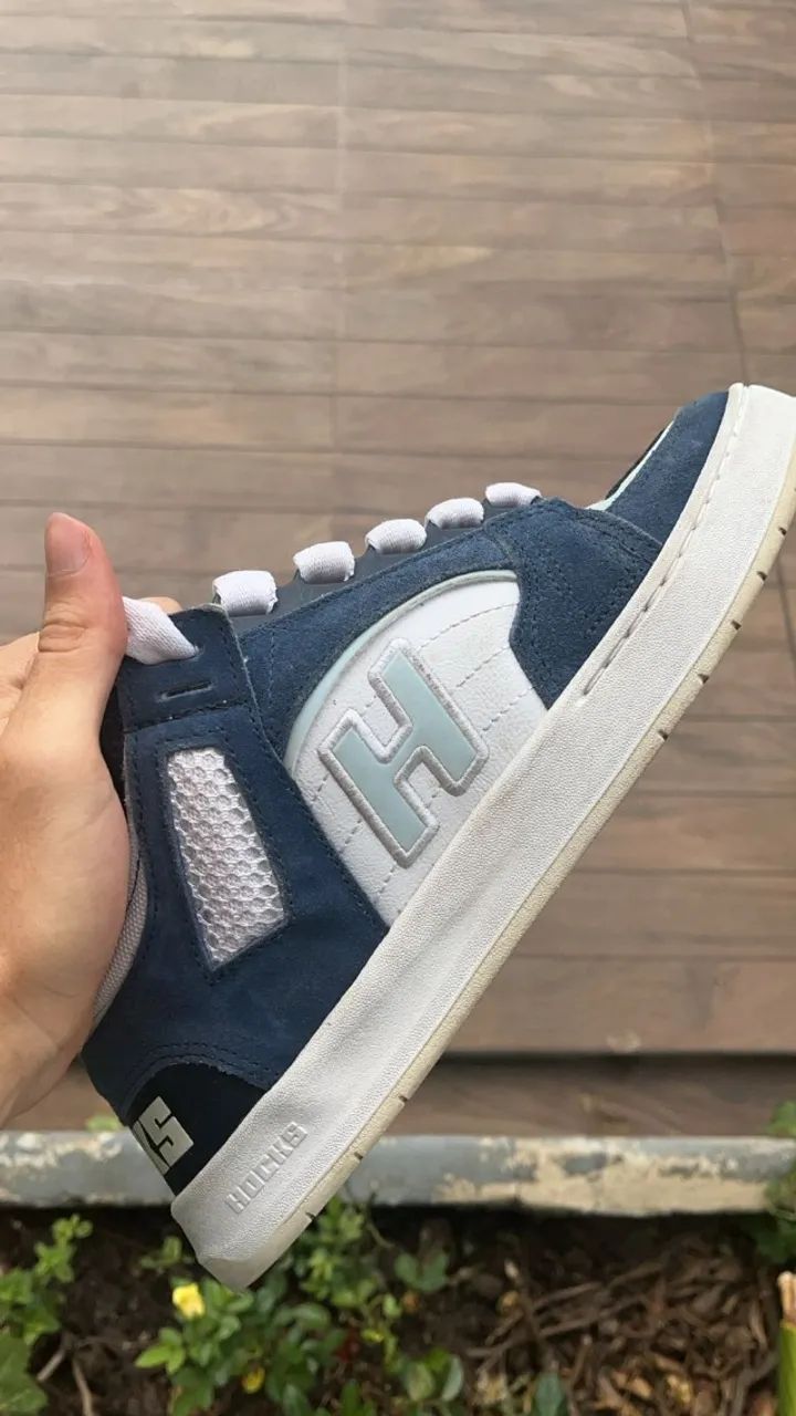 Tênis hocks bold azul, cobalto.  - Foto 5