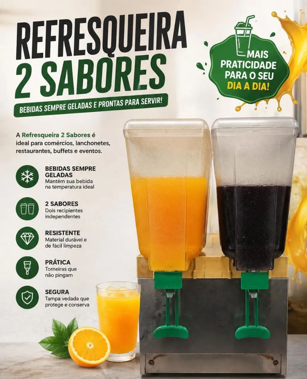 Refresqueira 2 Sabores