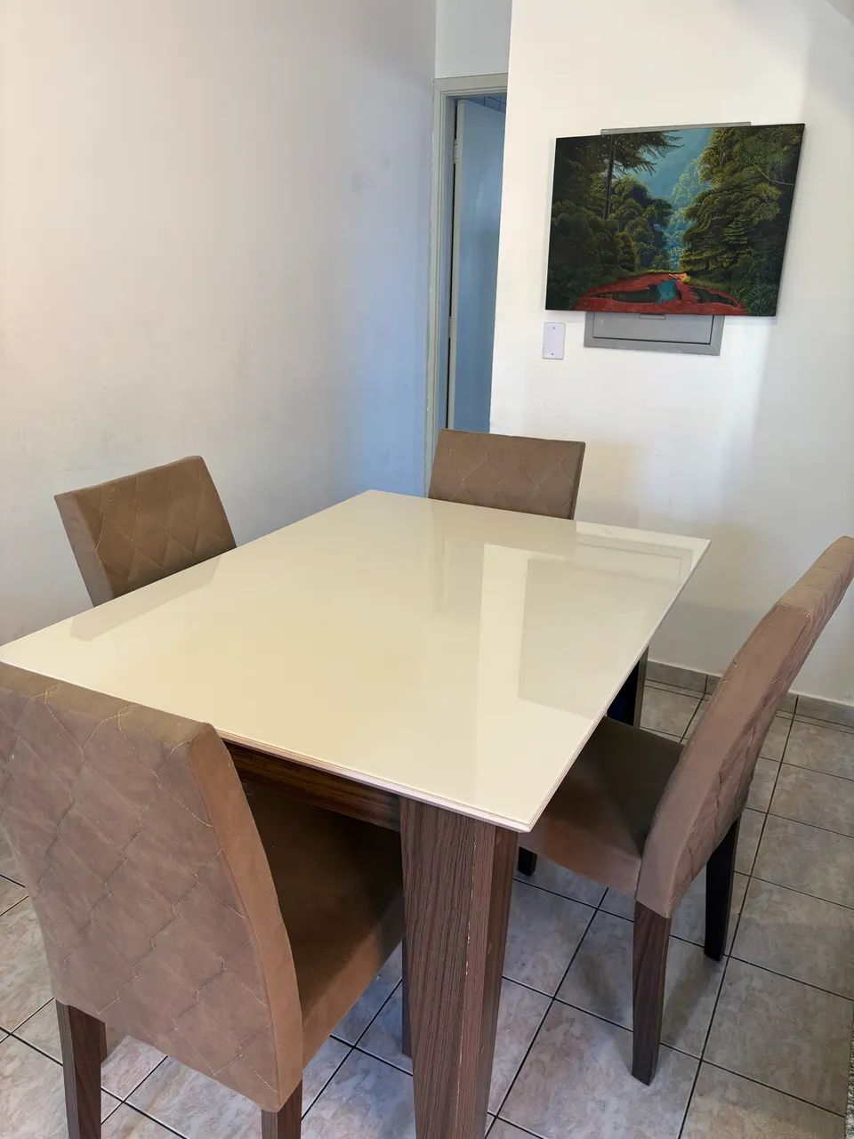 Jogo de mesa e cadeira  - Foto 5