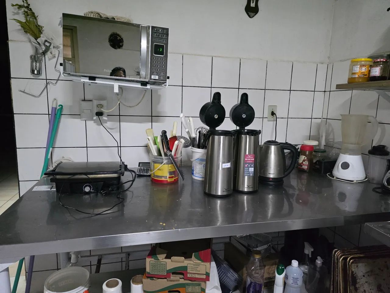 Mesas de inox 