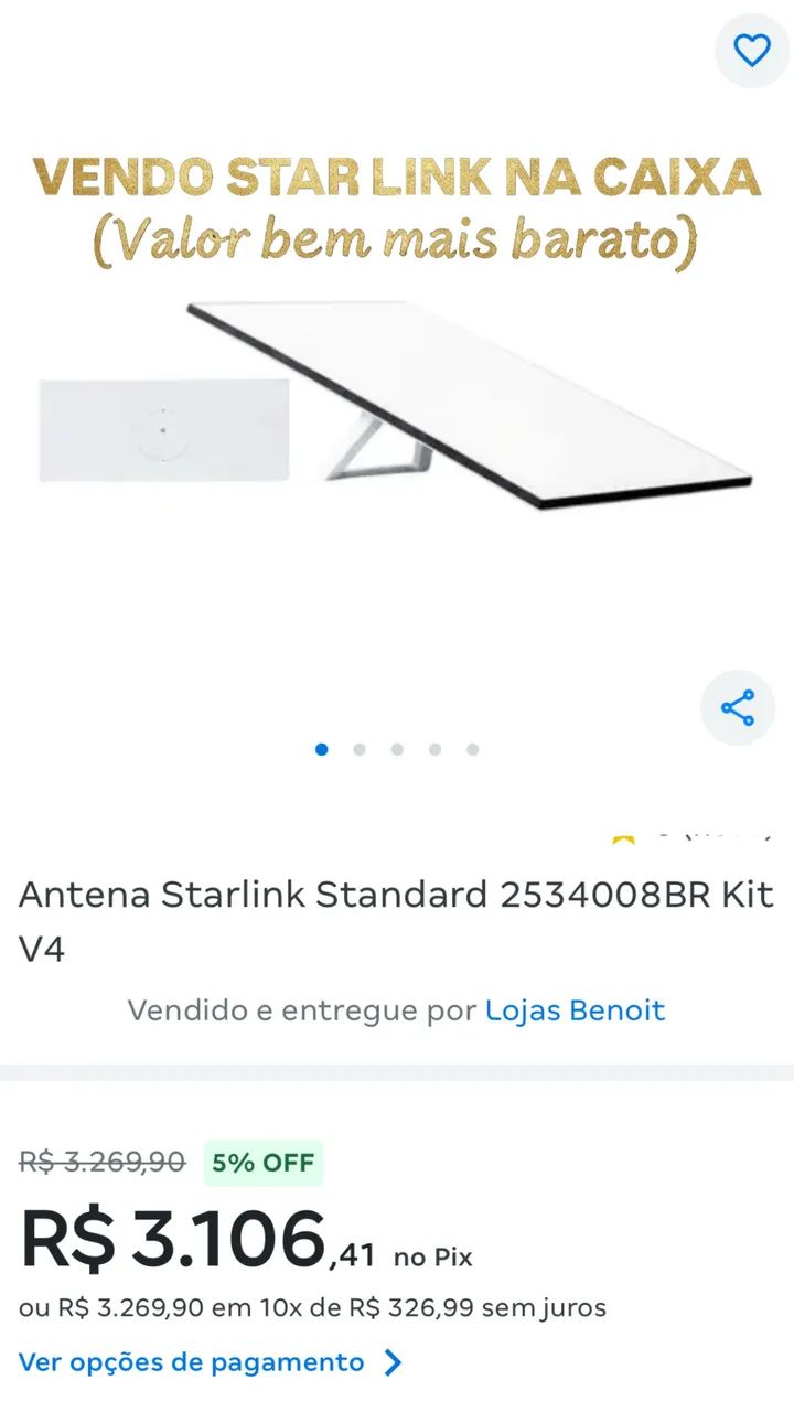 STAR LINK (Internet do Elon Musk)  - Foto 2