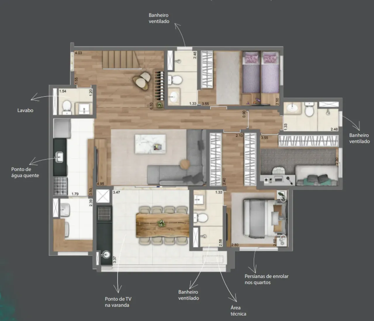 PLANTA 201m²
