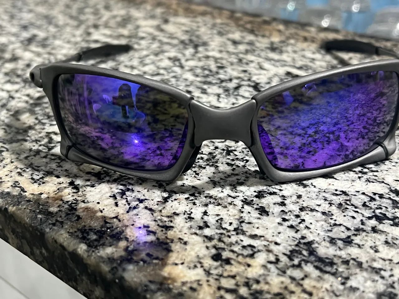 Óculos oakley squared violet