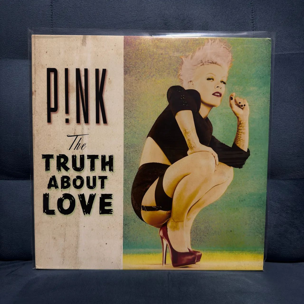 Lp vinil Pink The Truth about love (raro) - Foto 2