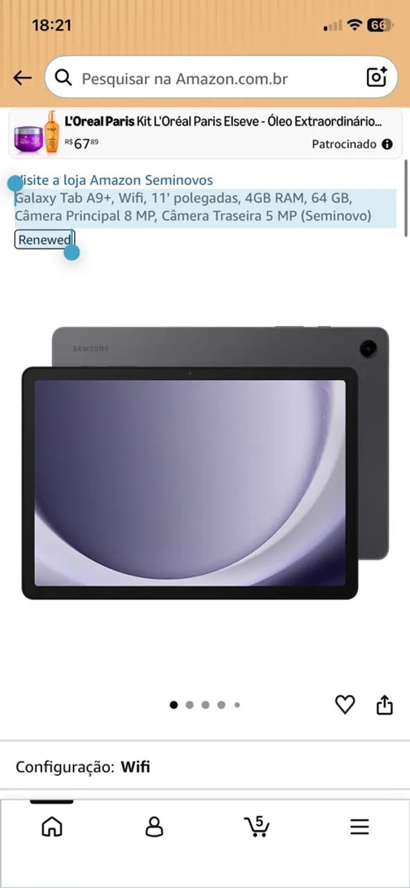 Tablet Samsung 