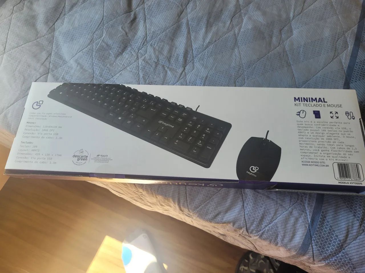 Mouse e teclado keytime - Foto 2
