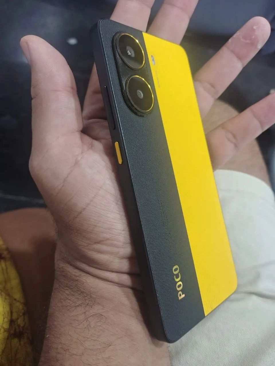 Poco X7 pro 512 gb amarelo - Foto 3