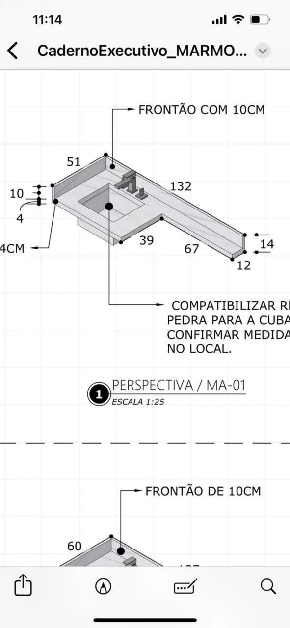Vendo pia de mármore - Foto 2