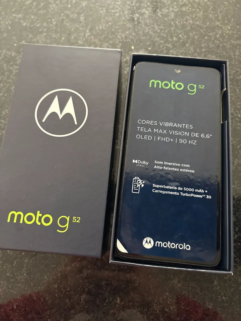 Moto g52 branco usado - bom estado  - Foto 5