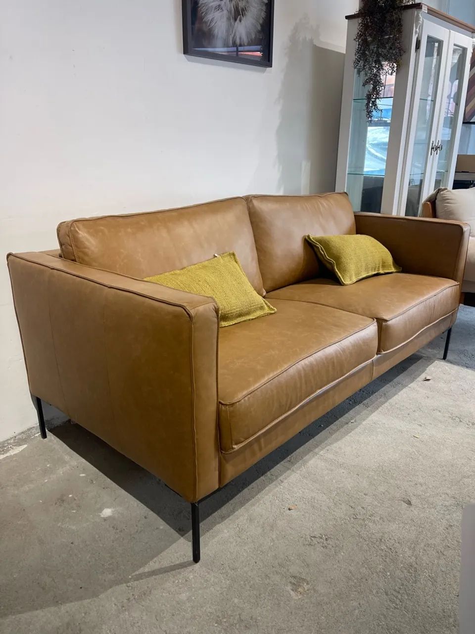 Sofa de couro legitimo 