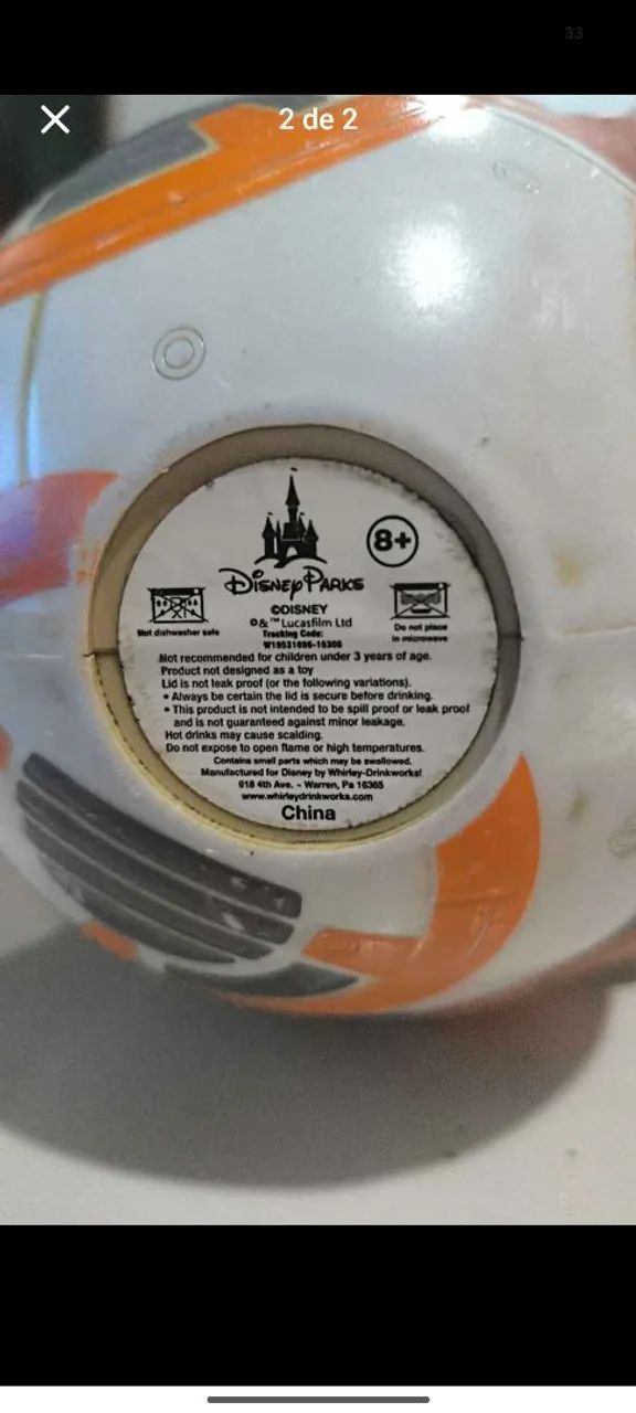 Copo BB8 colecionador  - Foto 2