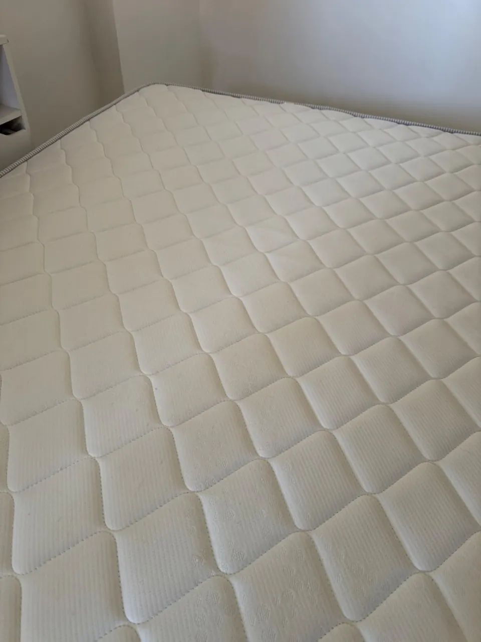 Cama de casal + colchão de molas ensacadas - Foto 2