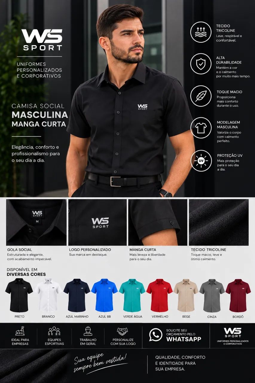 Uniforme personalizado para sua empresa  - Foto 4