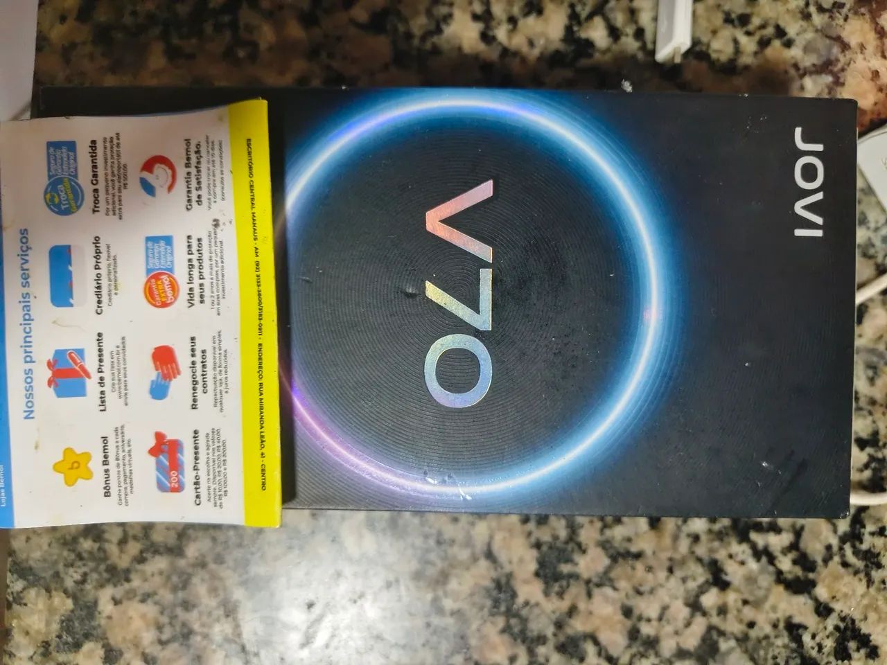Celular JOVI NOVO COM CAIXA NOTA E carregador - Foto 3