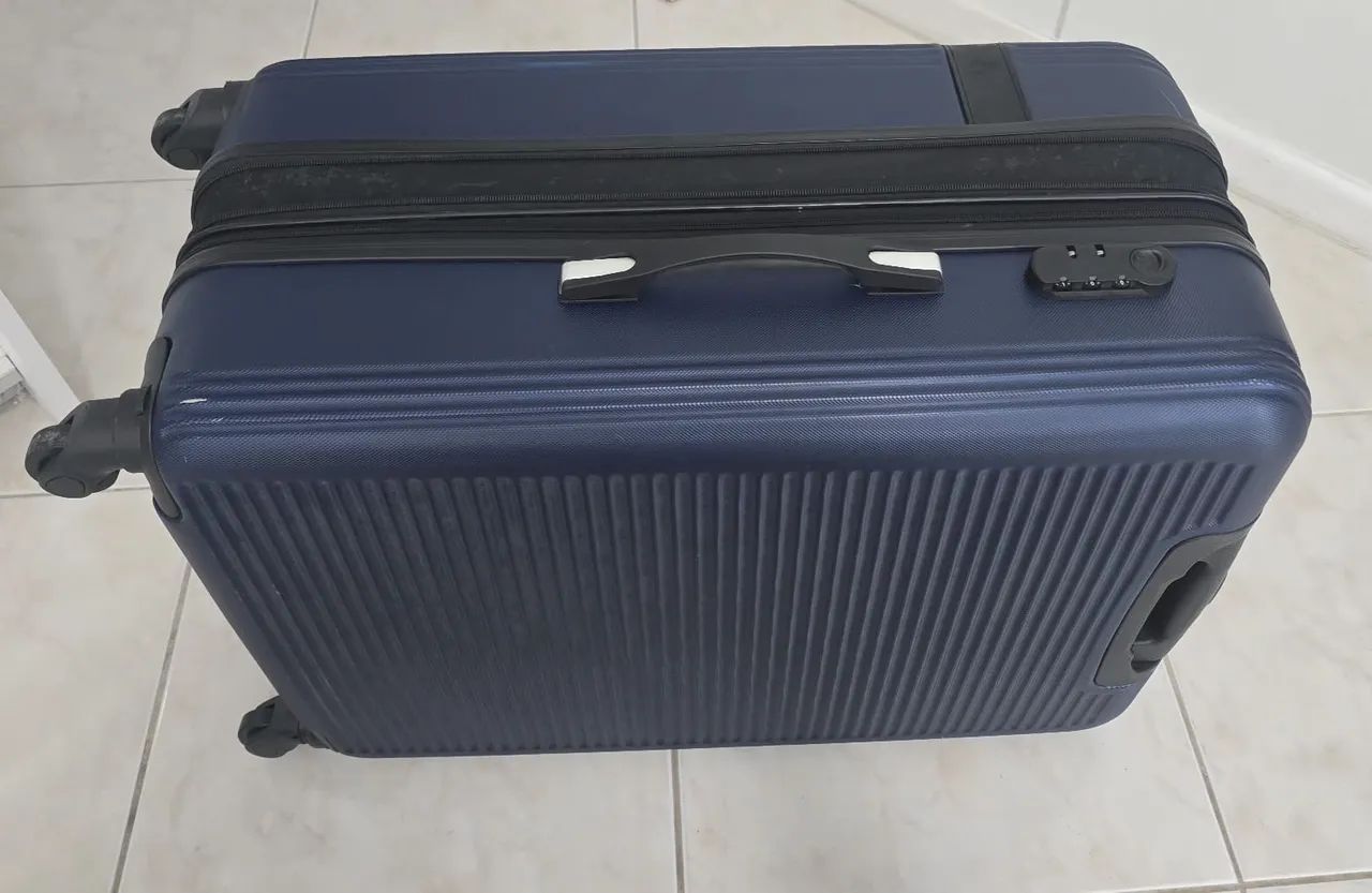 Mala azul para viagem 23k - Foto 3