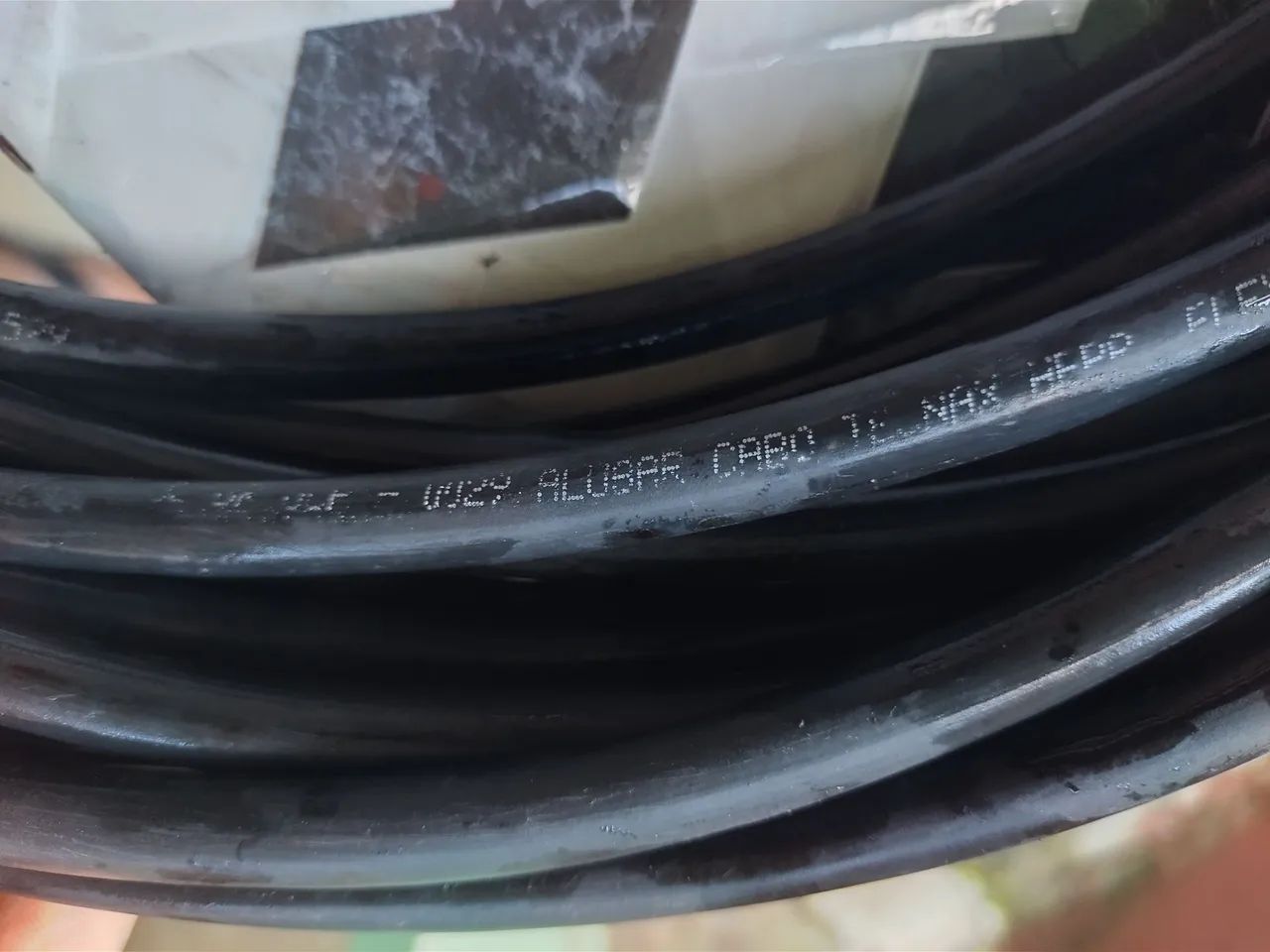 Cabo PP 2x4 mm da ALUBAR,7.5 metros 2