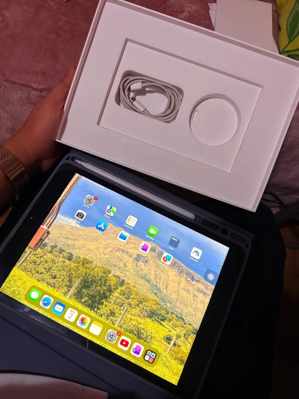 Vendo IPAD 9 com pencil - Foto 2