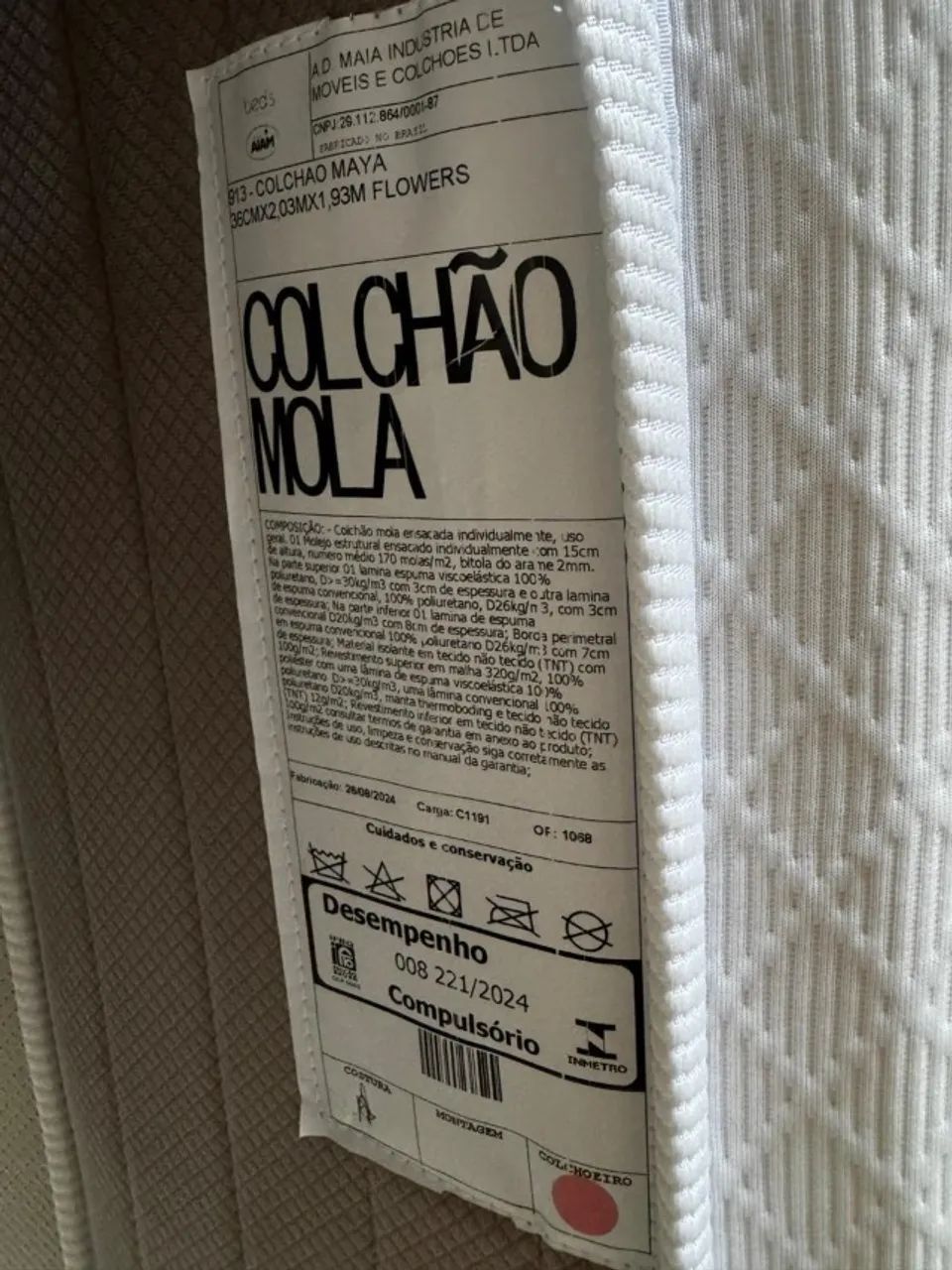 Colchão Maya Modelo King - Foto 5