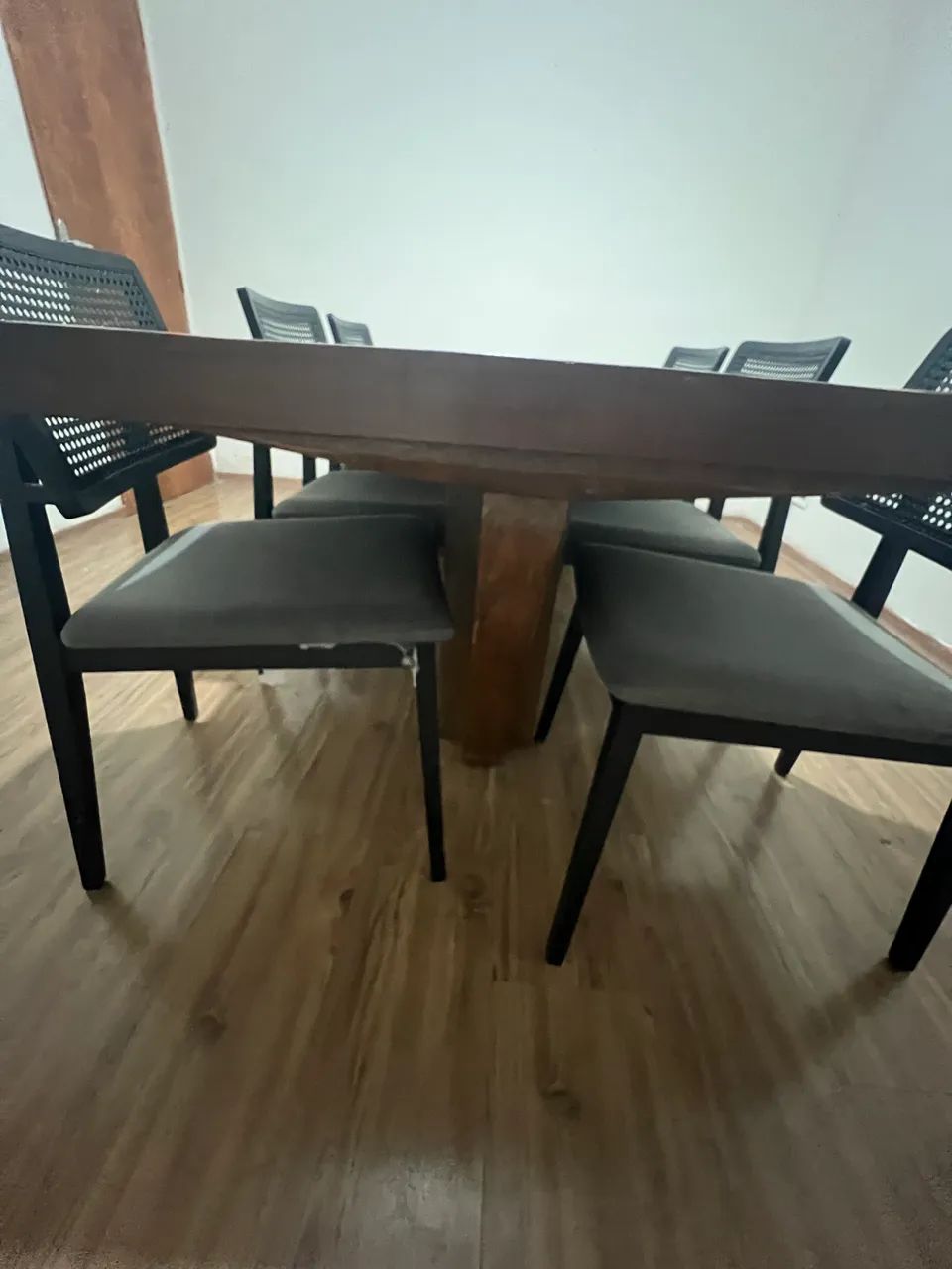 Mesa de madeira rústica  - Foto 4
