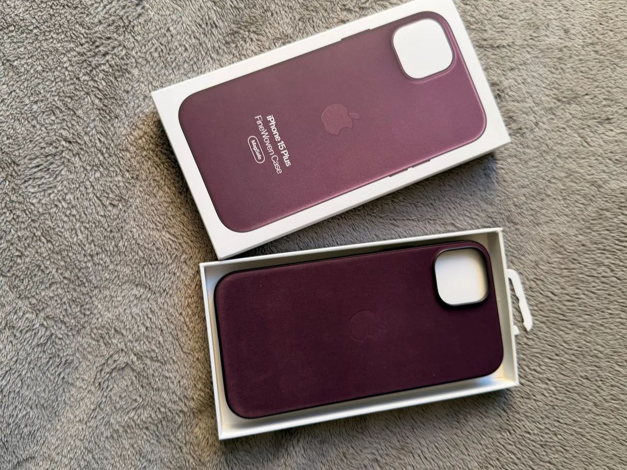 Capa iPhone 15 Plus Original de tecido  - Foto 2