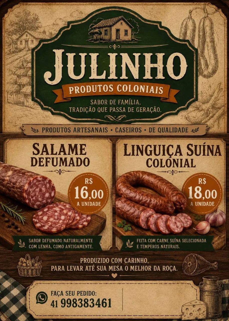 Produtos coloniais 