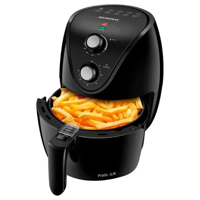 Mondial 1500W Fritadeira Elétrica Prática e Compacta