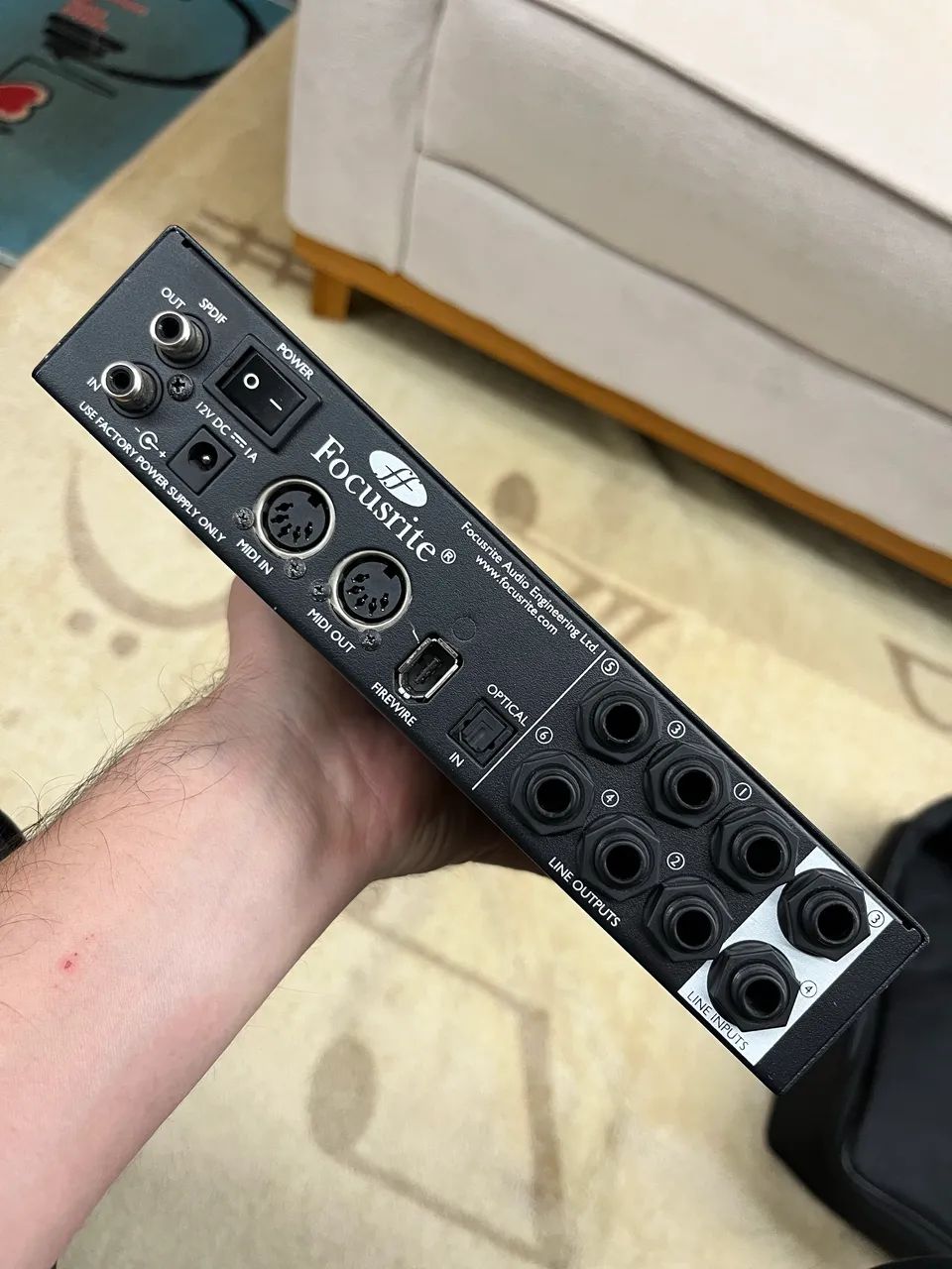 Placa de Áudio Focusrite Saffire Pro 24 - Foto 4
