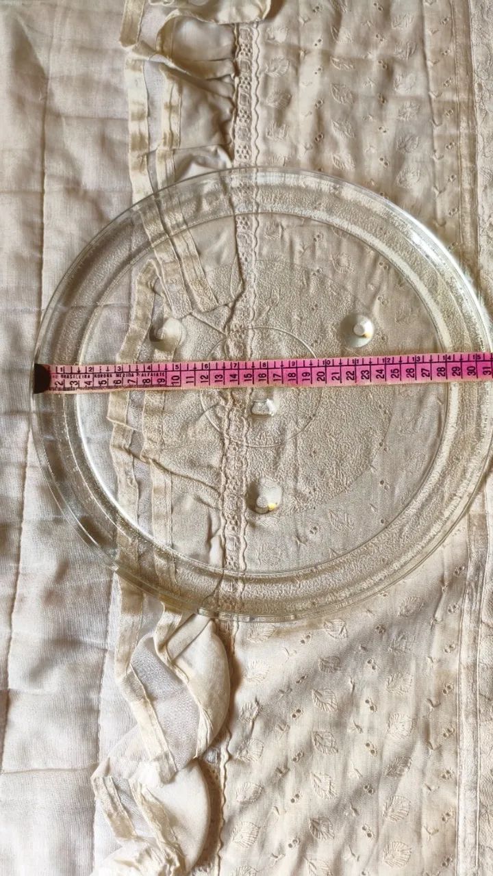 Prato de microondas 31,5cm