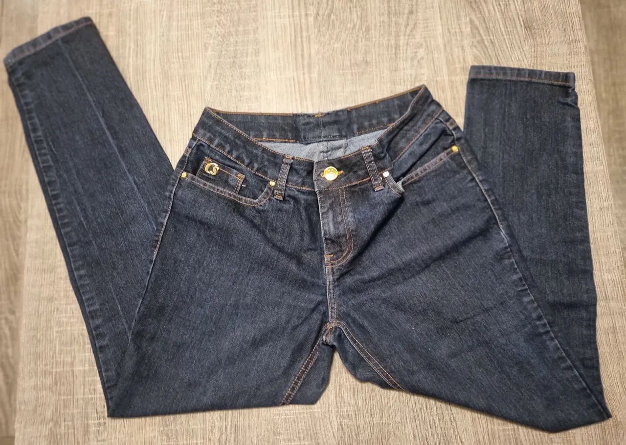 Calça Jeans Carmen Steffens feminina nº 38