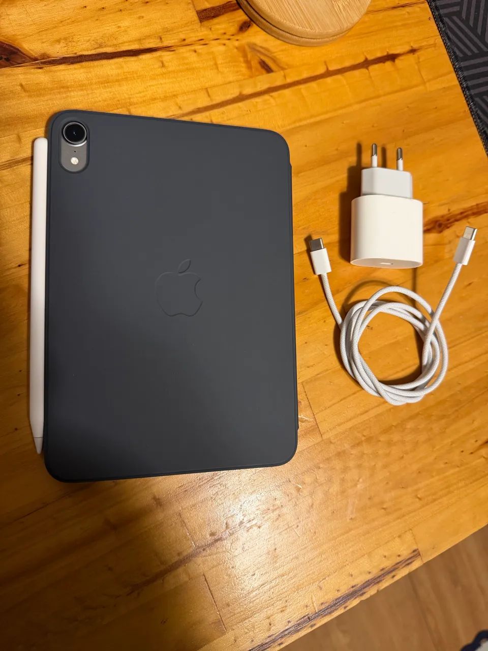 iPad Mini 7 128gb + Apple Pencil Pro e Capa fólio - Foto 2