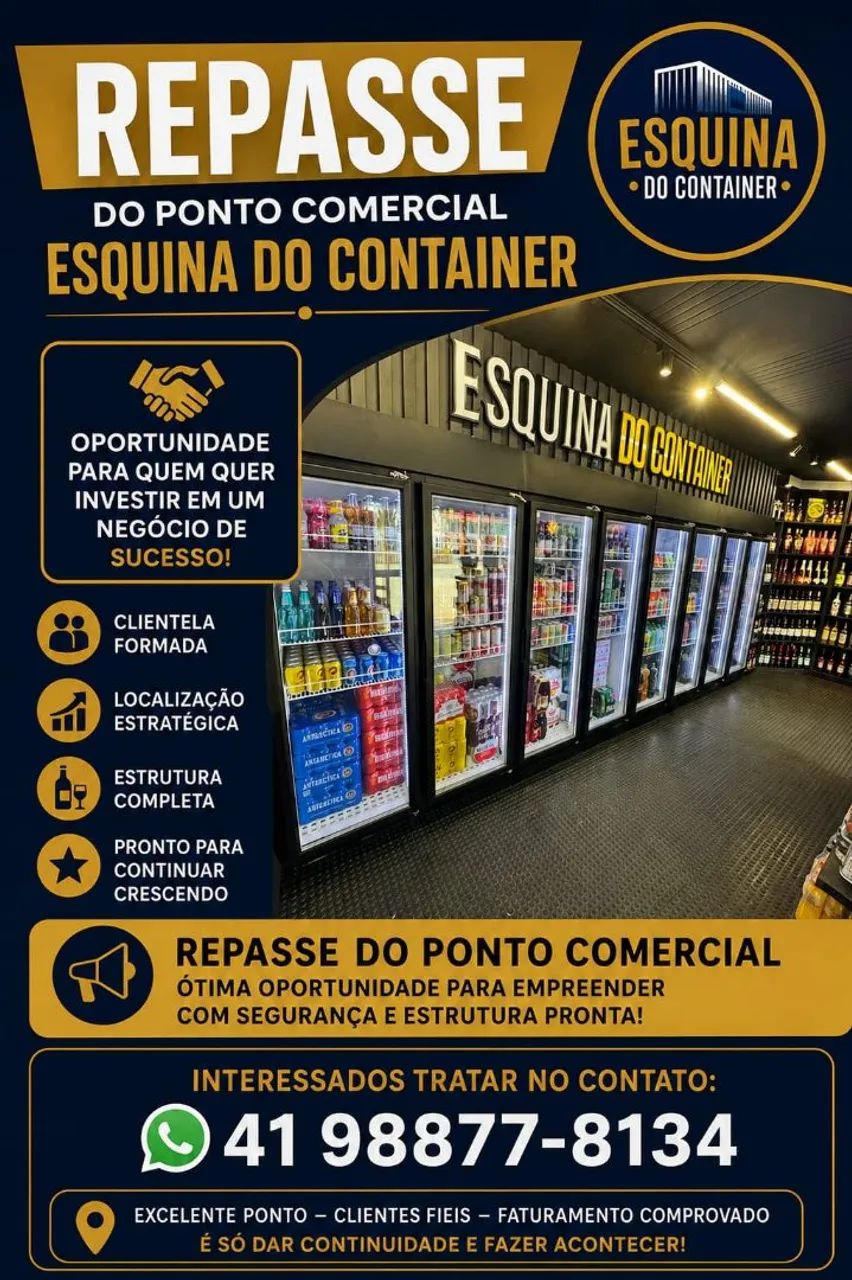 Conveniência de bebidas e lanches