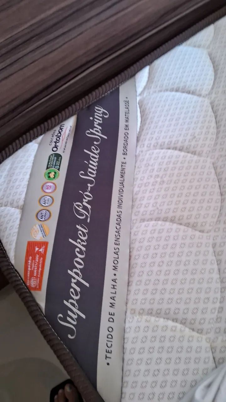 Cama box casal Quen.Nova - Foto 2
