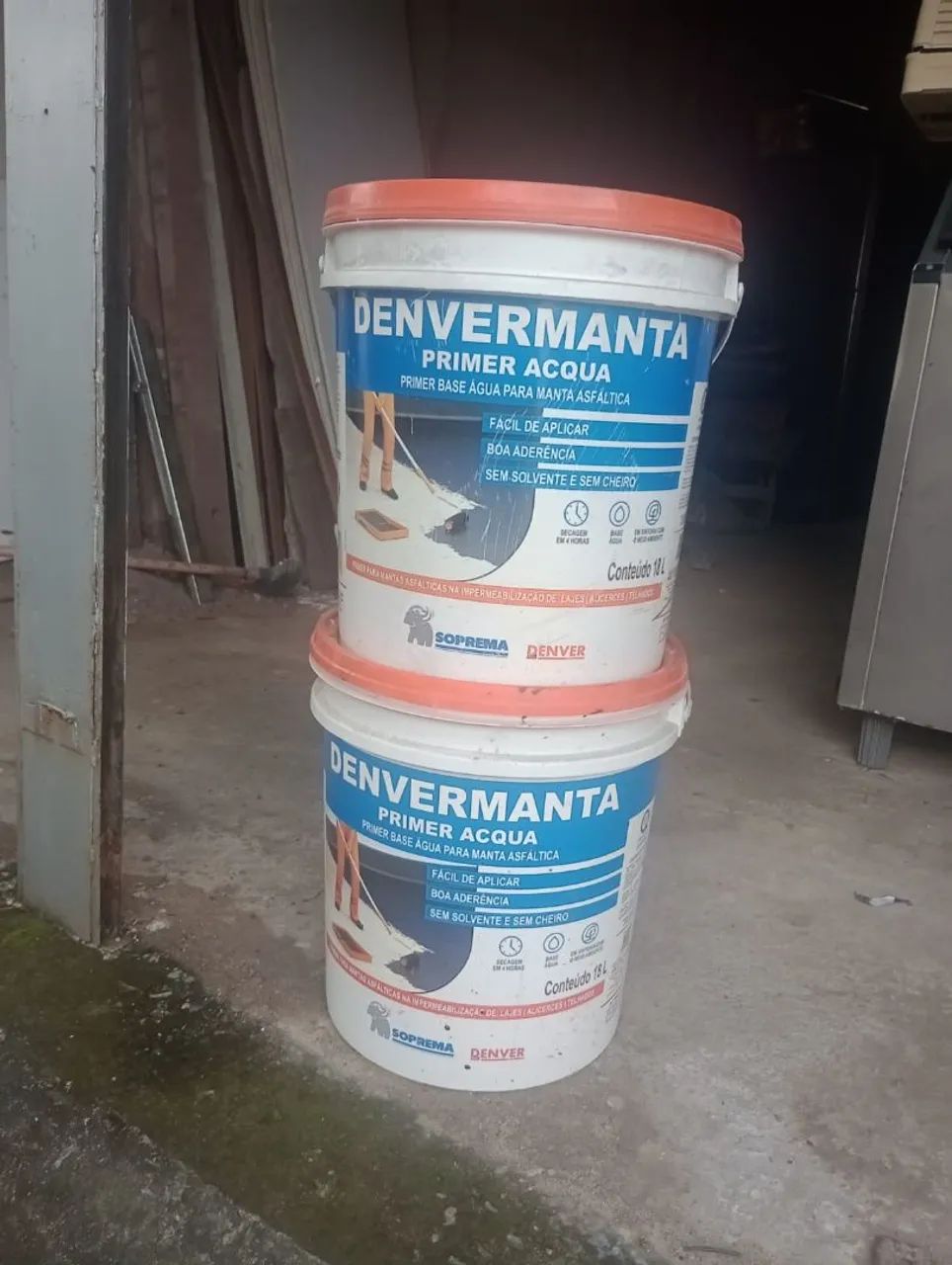 Manta e primer para manta