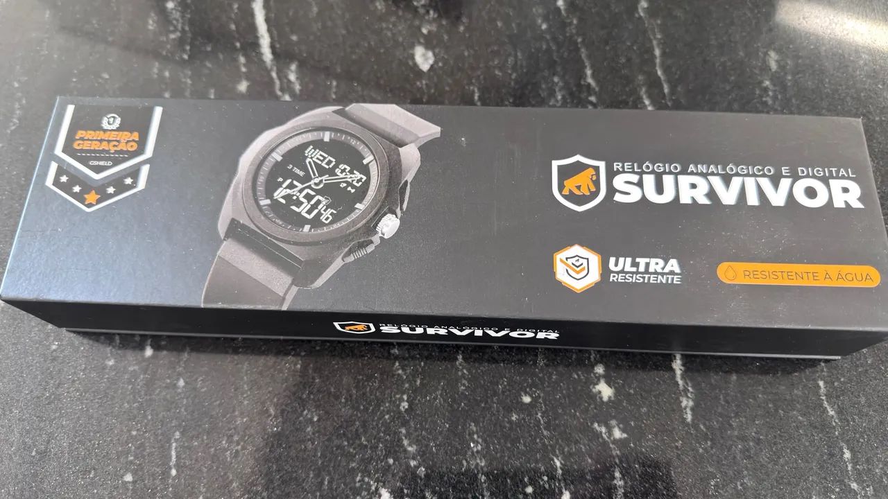 Relógio Gorilla Shield Survivor - Analógico e Digital 