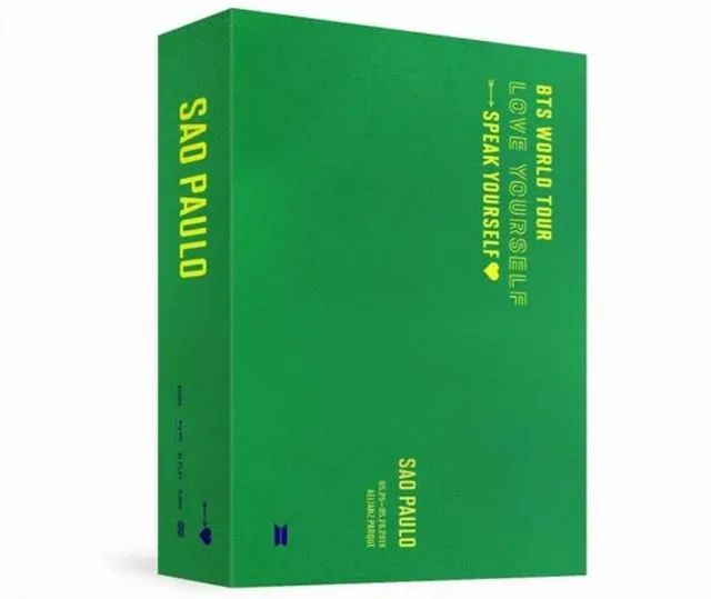 DVD BTS World Tour - Love Yourself - São Paulo - CDs, DVDs etc
