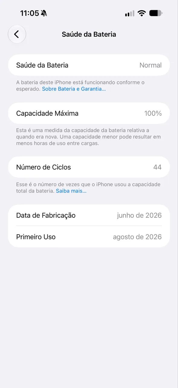 IPhone 17 pro max 256 prata 2 meses de uso