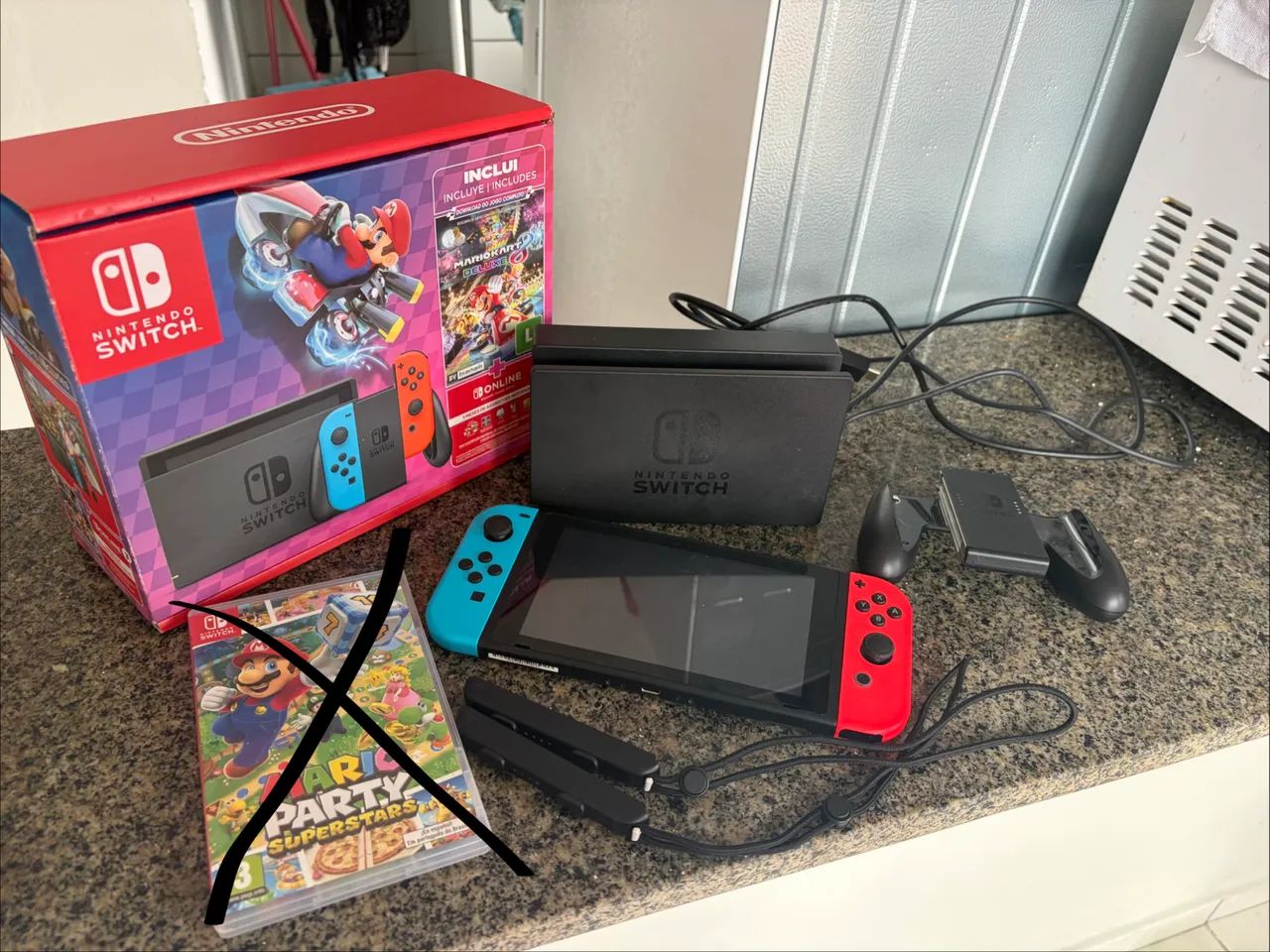 Nintendo Switch V2 completo