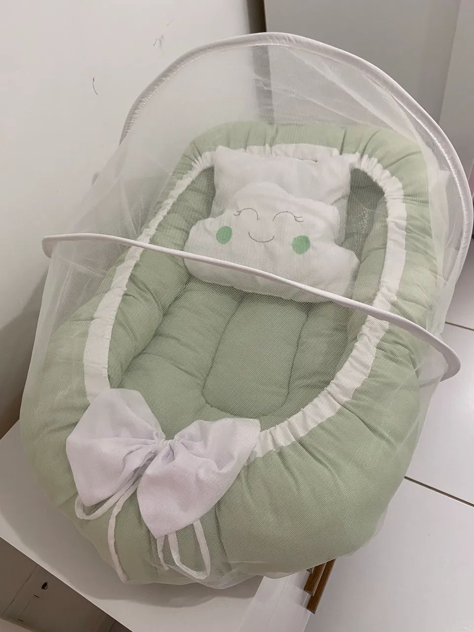 Vendo ninho regulável com mosquiteiro 100$ - Foto 4