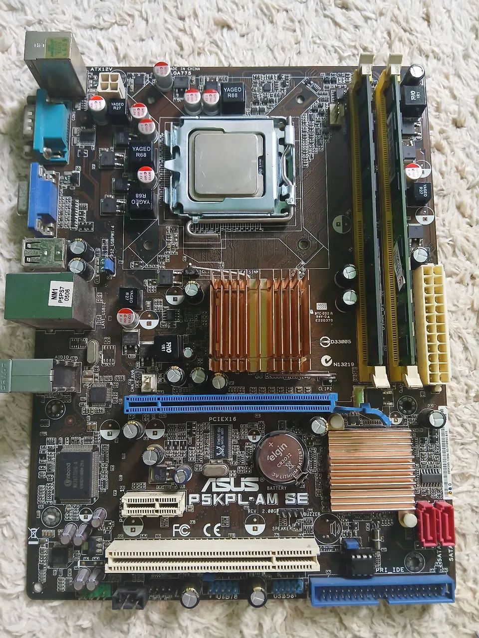 Kit Placa mãe DDR2
