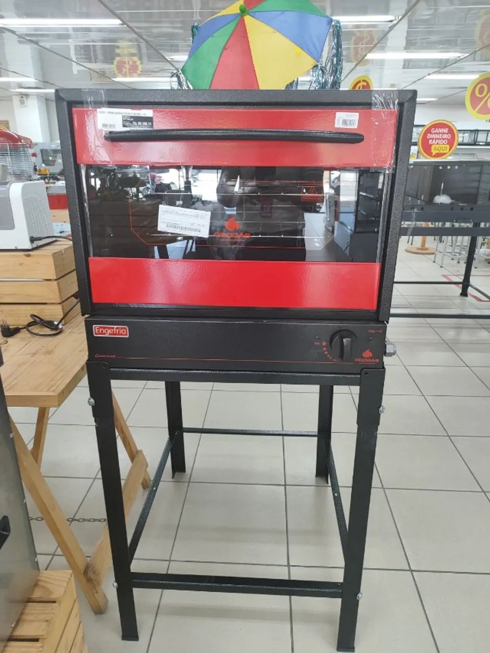 FORNO GOURMET A GÁS 110L FGE-110 PROGÁS