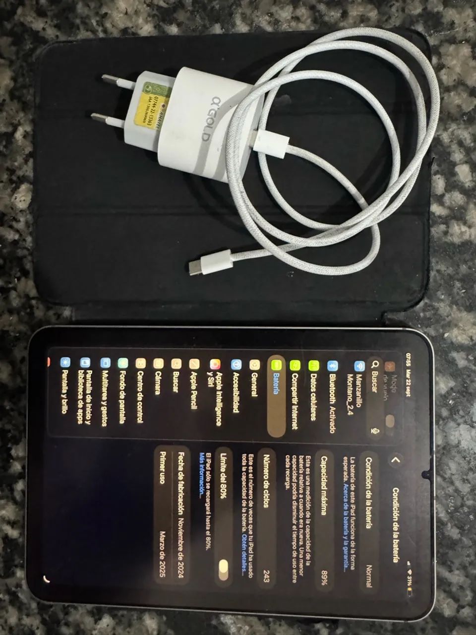 iPad mini A17 Pro versão Celular