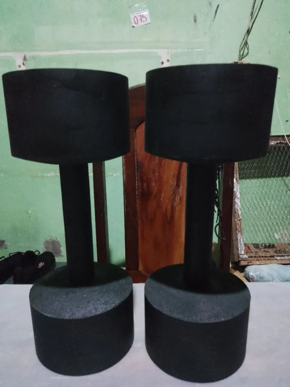 Halteres de PVC fixo 2,3kg