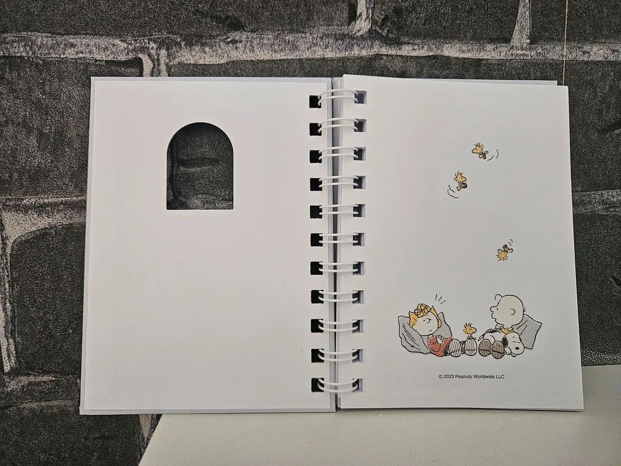 Mini caderno Snoopy - Foto 3