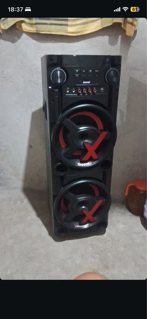 Vendo caixa Amvox