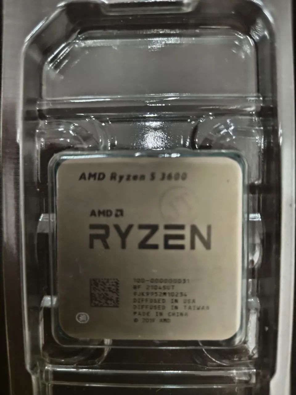 CPU AMD Ryzen 5 3600 3.6 GHz 6-Core Processor 100-000000031