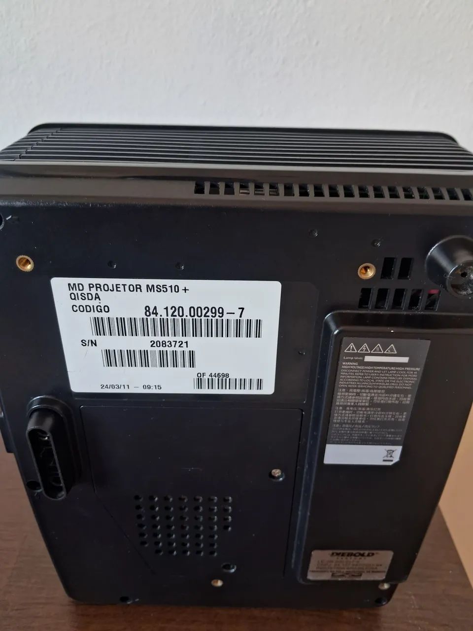 Projetor  benq  ms510+ - Foto 4