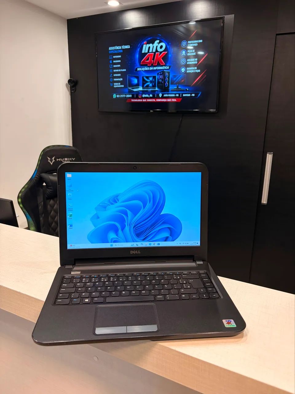 Notebook Dell 14? i3 4ª | 8GB | SSD 128GB