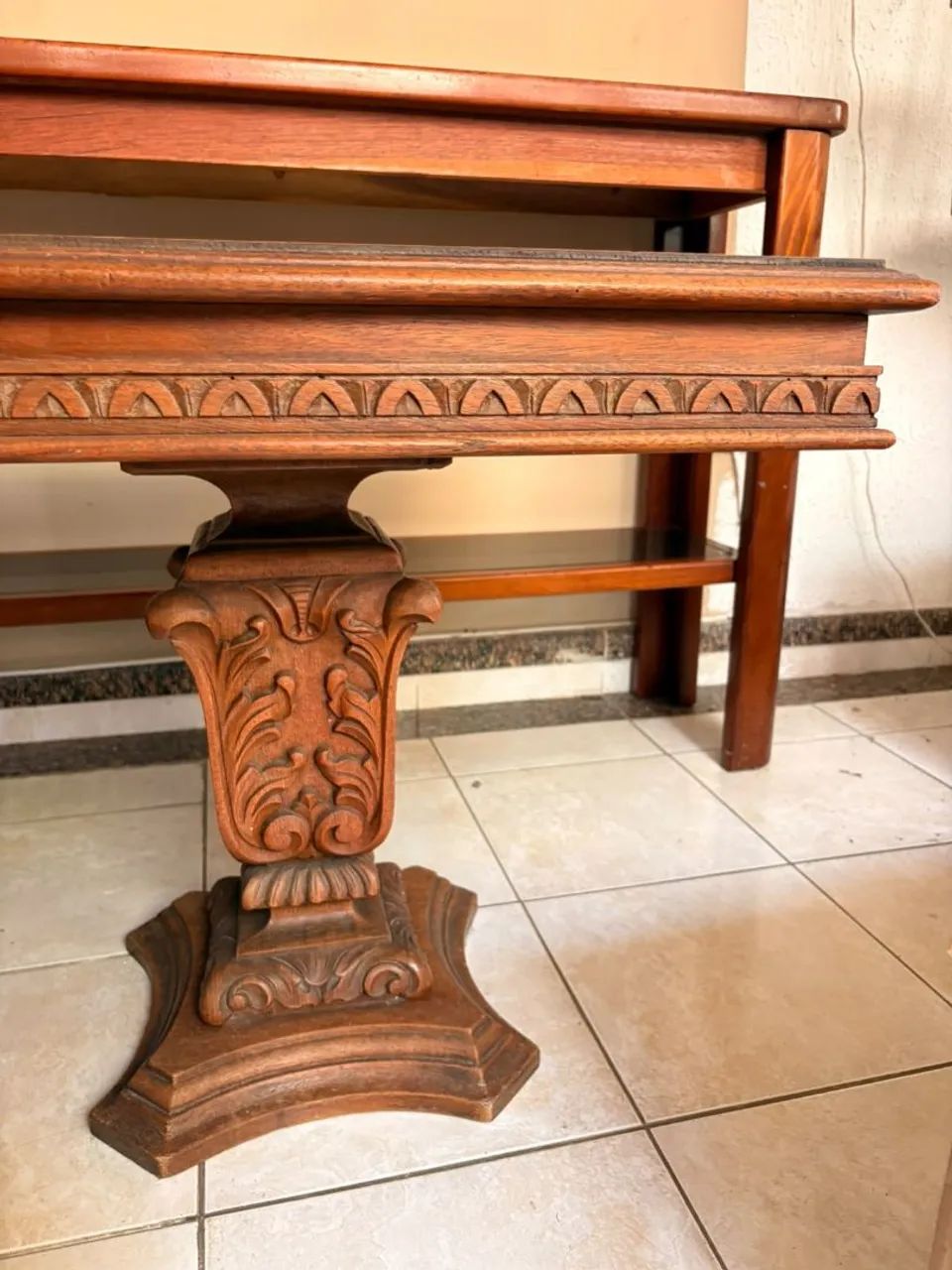 Mesa quadrada / para suporte e Xadrez